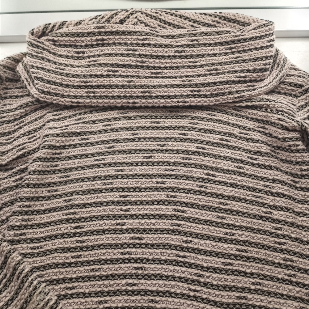 Merona Striped Turtleneck Sweater: Size Small
